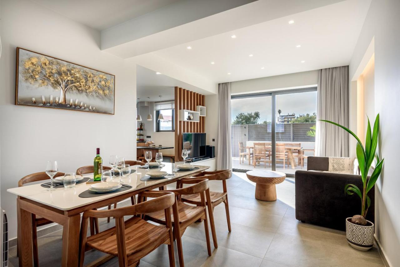 חאניה Soleado Villa Chania מראה חיצוני תמונה